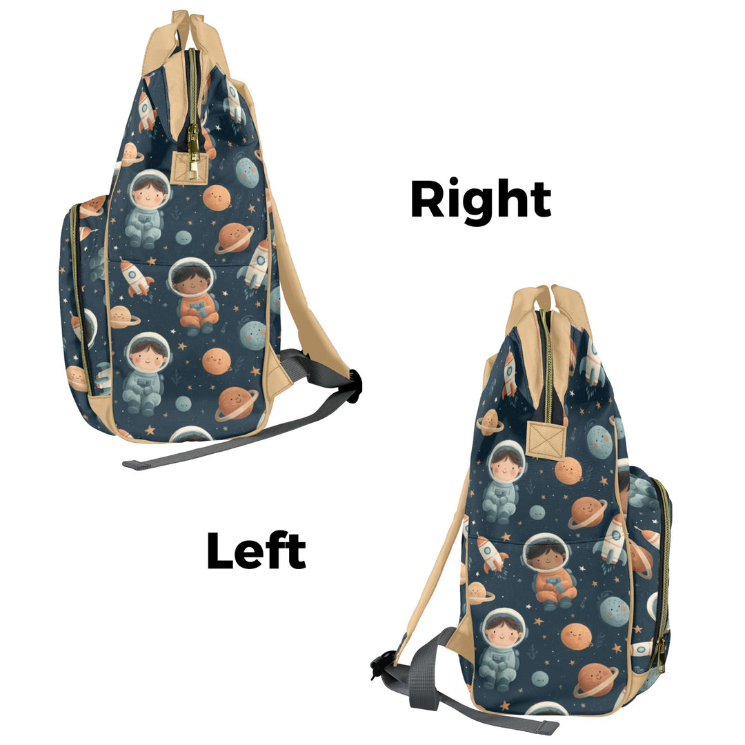 In Space with Friends Diaper Bag