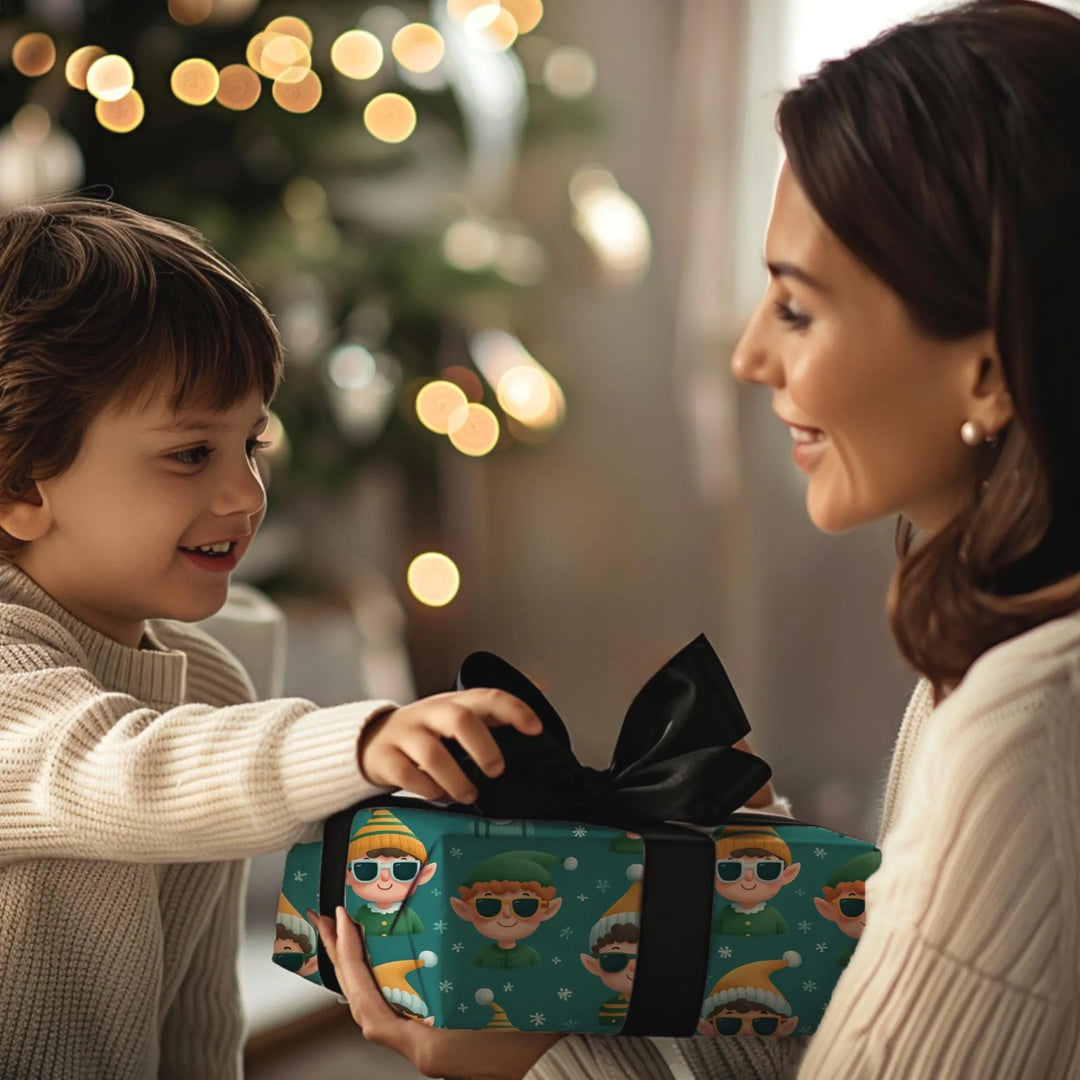 Cool Elves Wrapping Paper