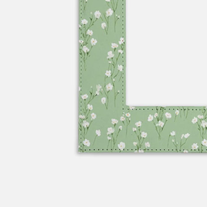 Green Floral Picture Frame