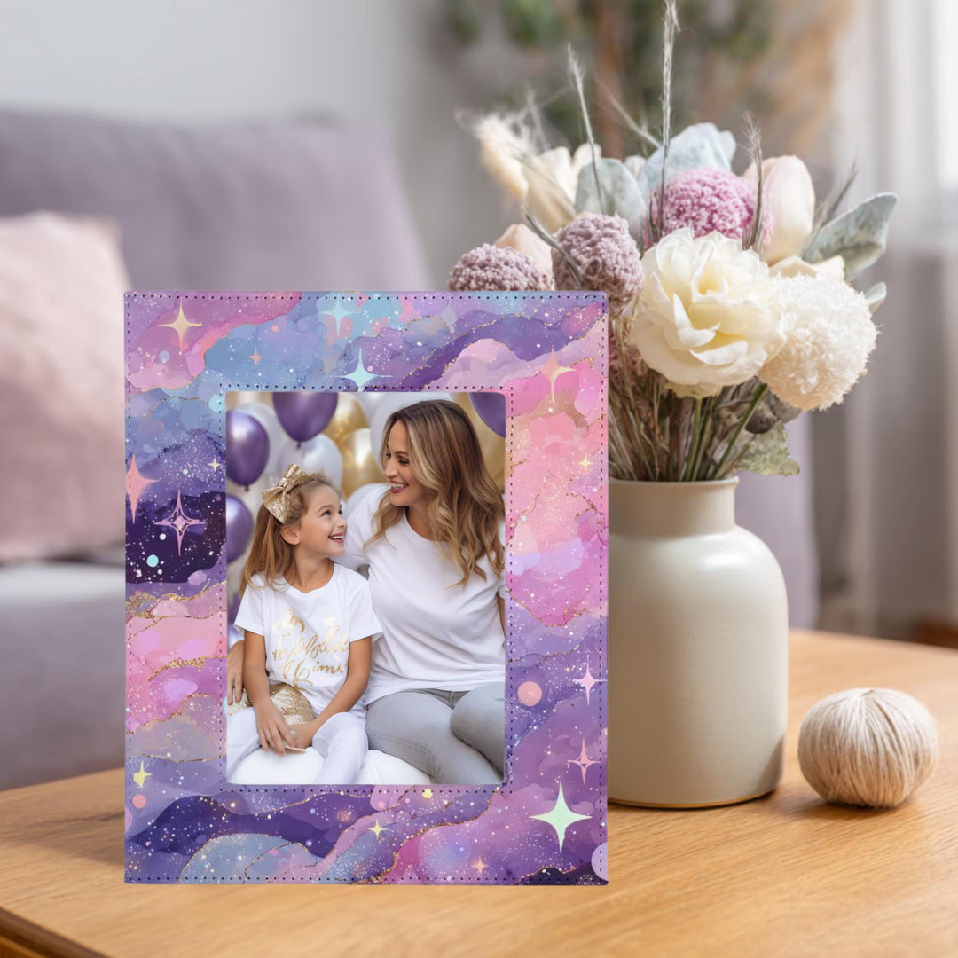 Whimsical Galaxy Picture Frame