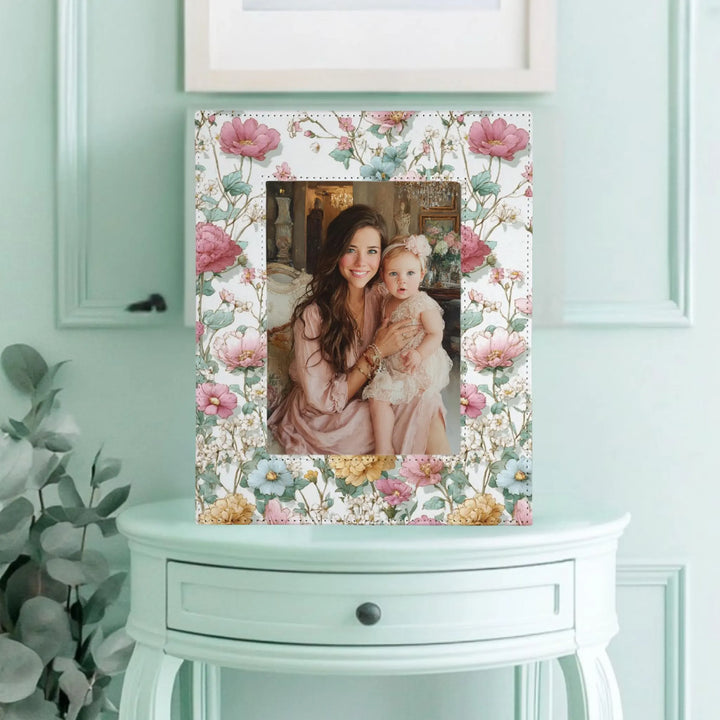 Boho Flower Picture Frame