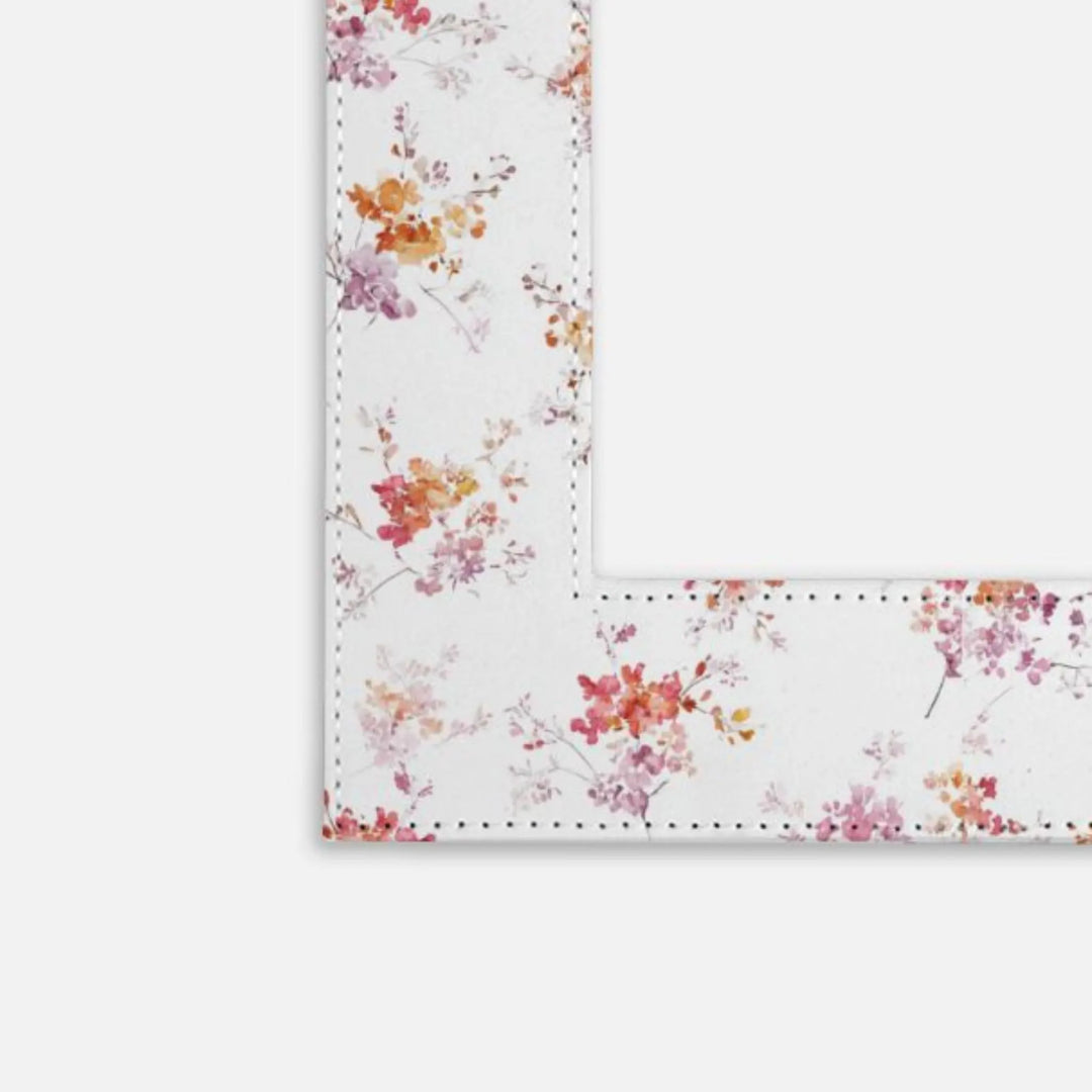 Orange and Pink Picture Frame