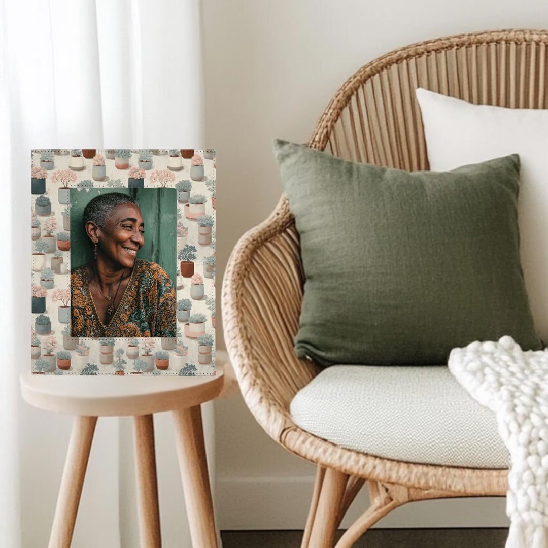 Flower Pot Picture Frame