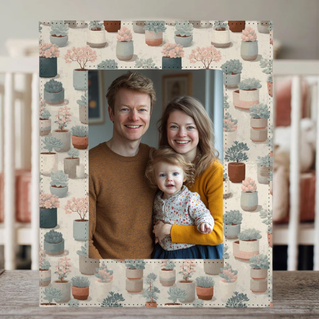 Flower Pot Picture Frame