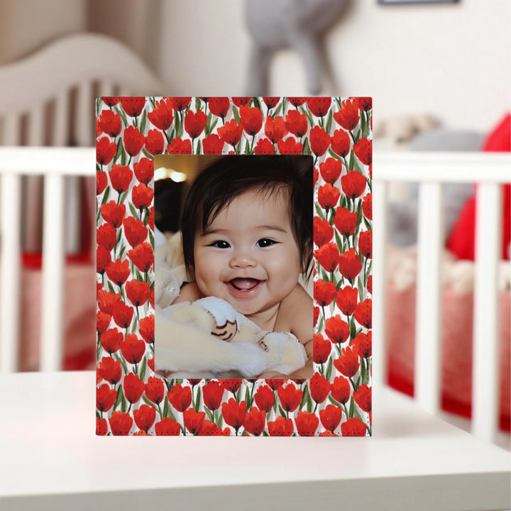 Red Tulip Picture Frame