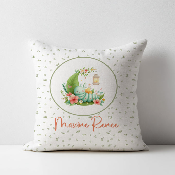 Cute Caterpillar Throw Pillow Covers