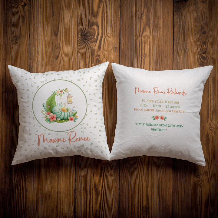 Cute Caterpillar Throw Pillow Covers