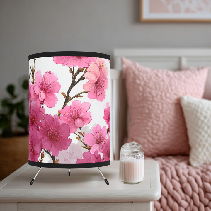 Cherry Blossom Tripod Lamp