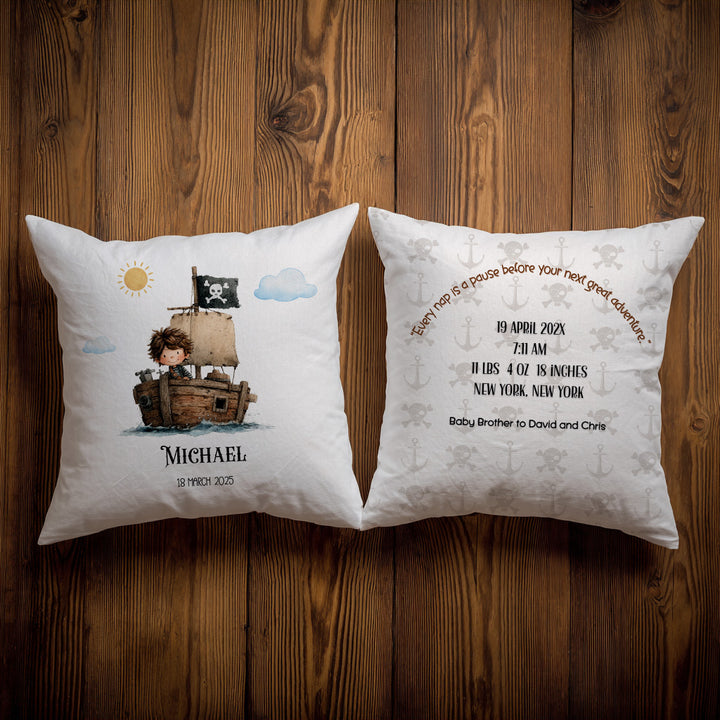 Pirate Throw Pillow Covers