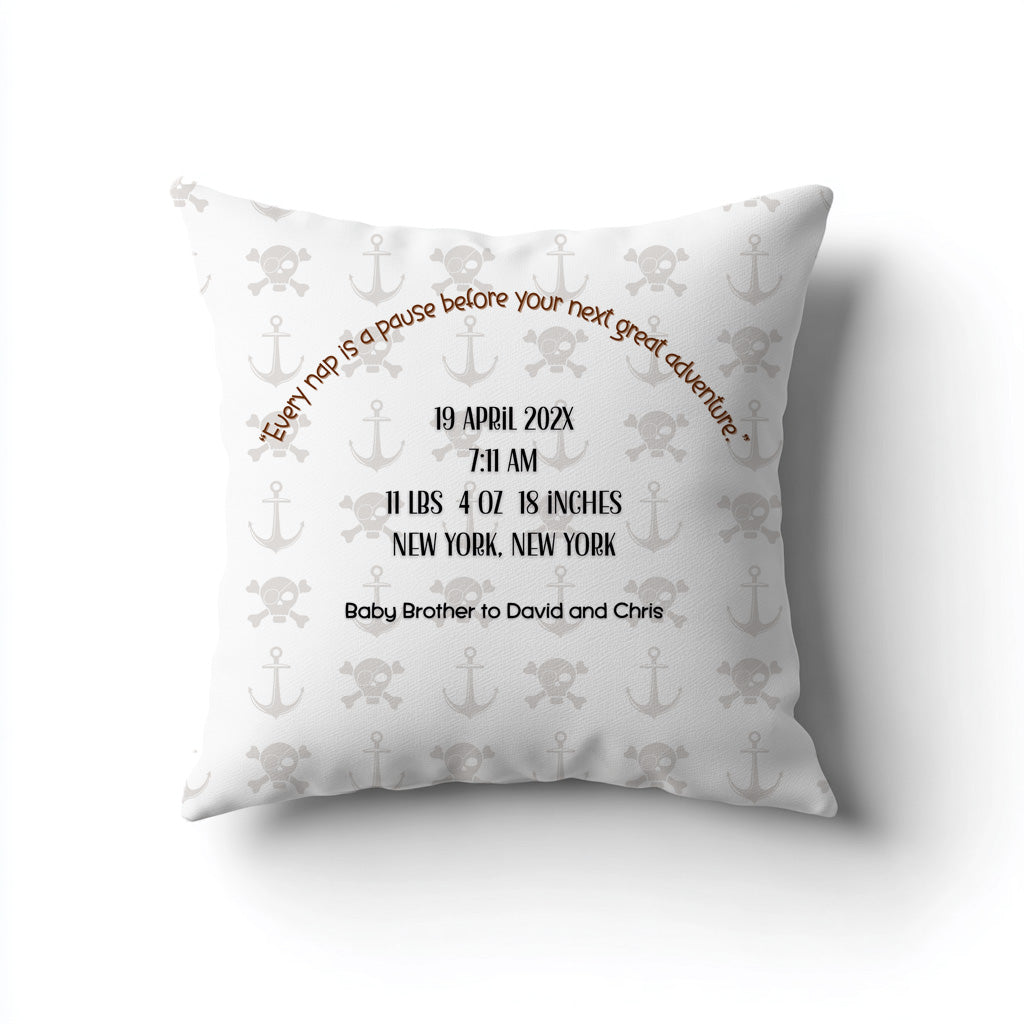 Pirate Throw Pillow Covers