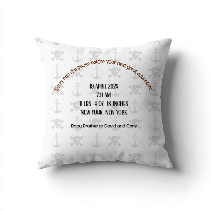 Pirate Throw Pillow Covers