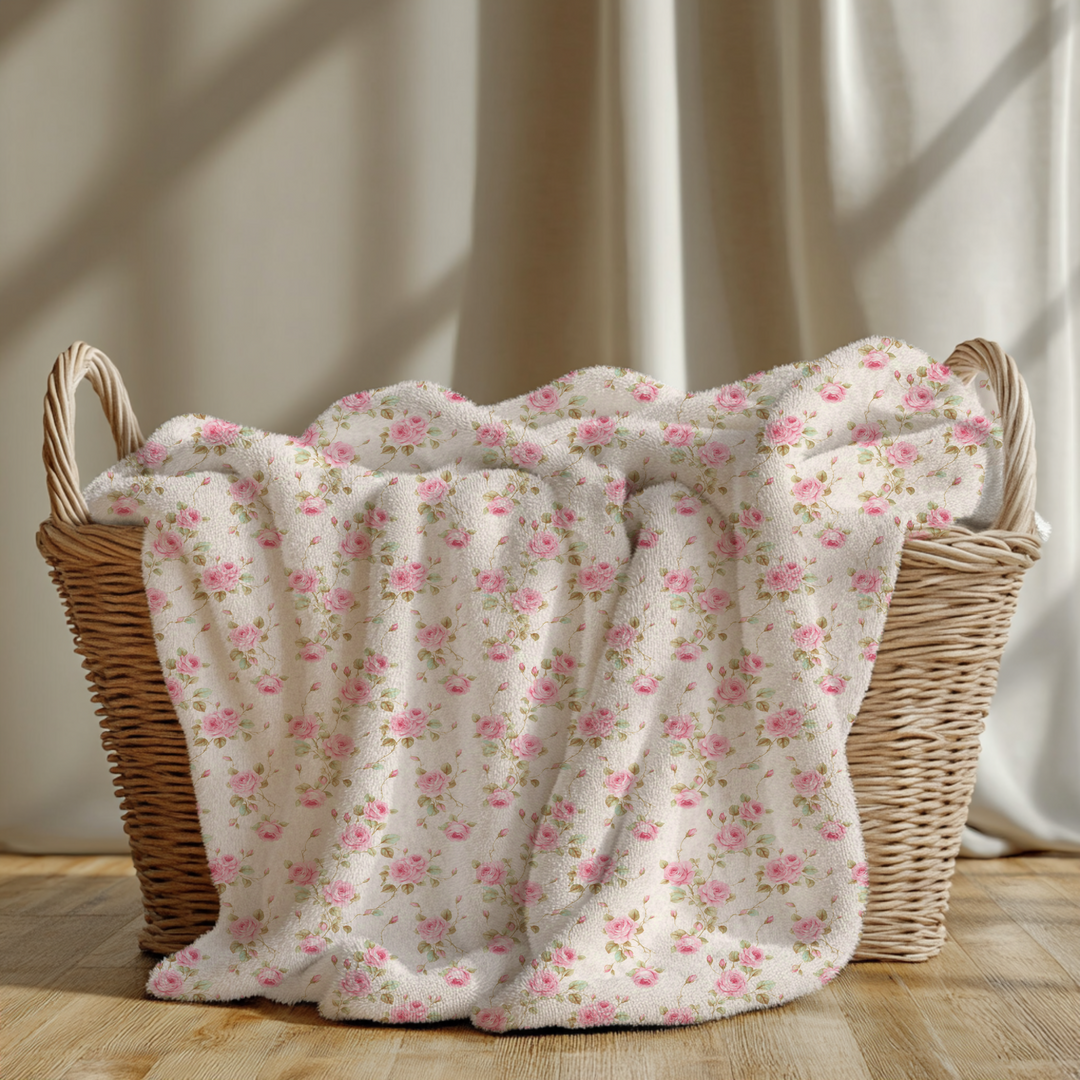 Rosebud Minky Blanket