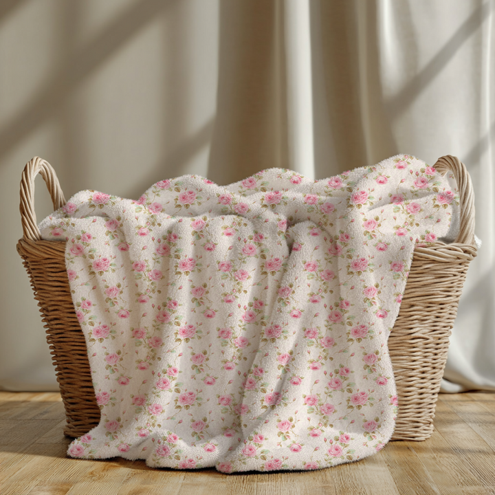 Rosebud Minky Blanket