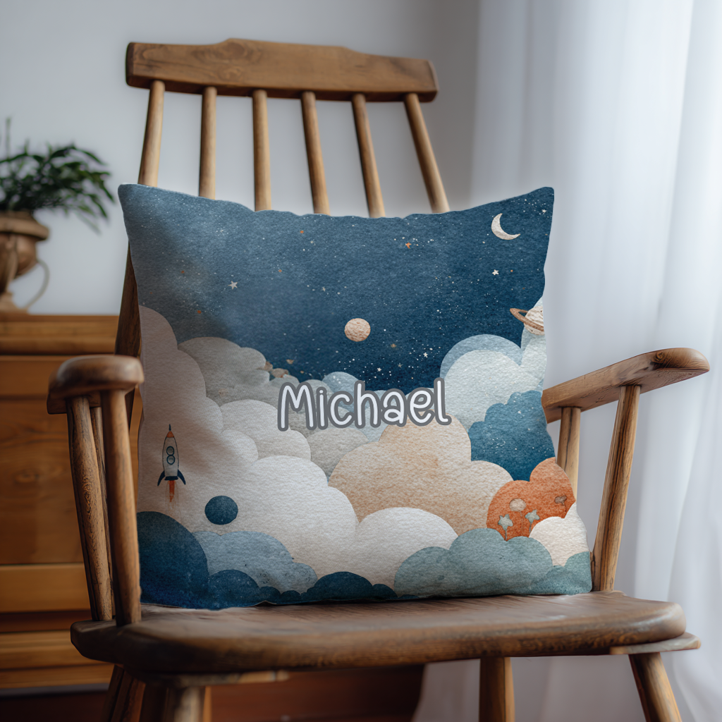 Outer Space Throw Pillow Covers
