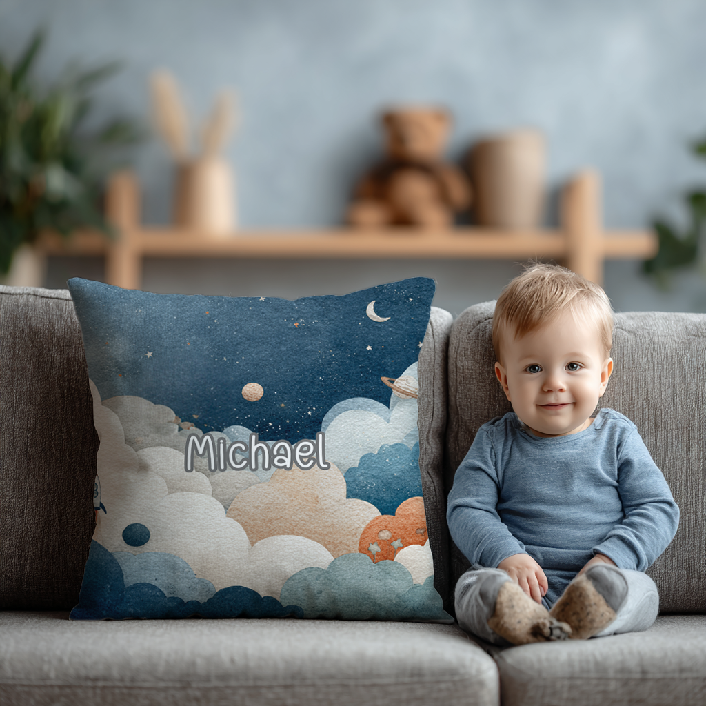 Outer Space Throw Pillow Covers