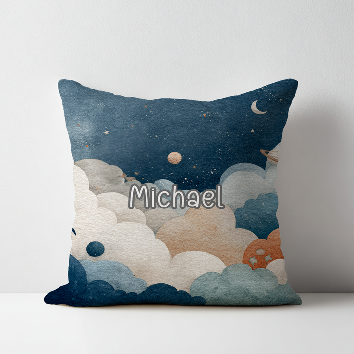 Outer Space Throw Pillow Covers