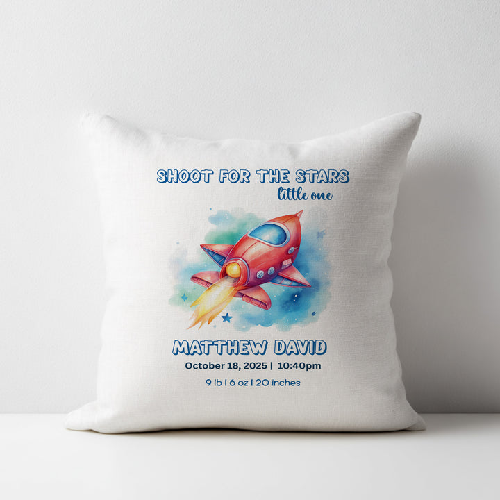 Starship Throw Pillow Covers