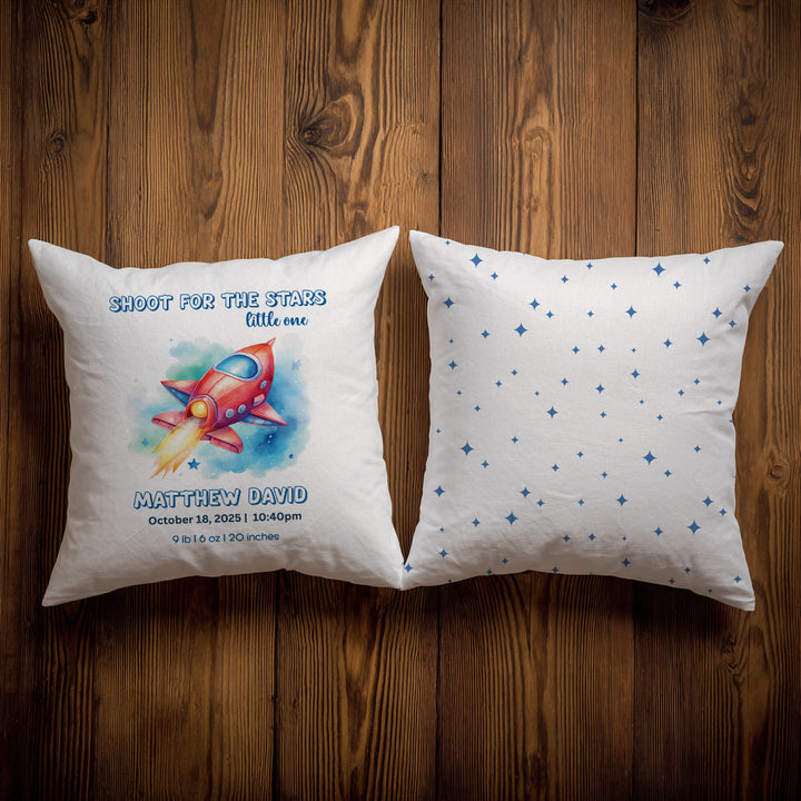 Starship Throw Pillow Covers